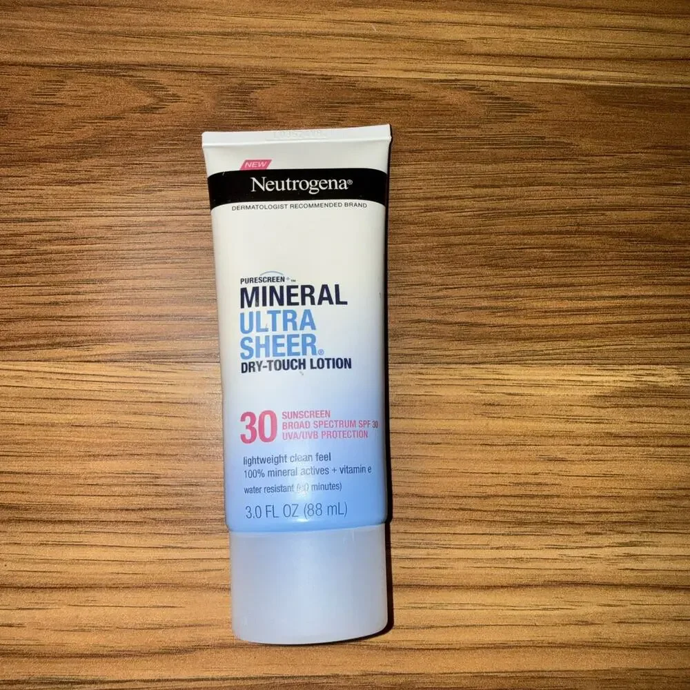 Neutrogena Mineral Ultra Sheer Dry Touch Lotion SPF 30 3.0 Oz